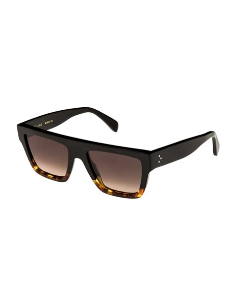 celine bold flattop acetate sunglasses|Celine usa.